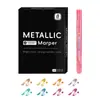 Marcador Acrílico Super Dorado Modelo para Colorear Tarjeta de Felicitación Hecha a Mano Bolígrafo de Pintura de Alto Brillo Set de Bolígrafos Metálicos Coloridos con Punta Dura