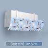 Deflector de viento para aire acondicionado universal deflector de viento para aire acondicionado montado en la pared confinamiento infantil sin perforaciones anti soplido directo deflector de viento