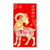 Comercio Exterior Transfronterizo 2027 Nuevo Estilo Vietnamita Año del Cordero Sobres Rojos Creativos Sobres del Zodiaco de la Oveja para el Año Nuevo