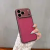 Adecuado para iPhone 18 Pro Max: Funda de teléfono magnética de tejido técnico, Cubierta protectora para marco de lente de hardware Apple 17