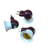 Suporte para lâmpada LED suspenso econômico e27 resistente a alta temperatura retardante de chamas rosqueável branco marfim à prova d'água suporte para lâmpada pendente espiral
