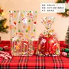 Venta directa de fábrica, bolsa de regalo de Navidad, bolsa de embalaje para bocadillos y dulces, bolsa de regalo para niños de jardín de infantes de manzana de Nochebuena