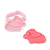 Molde para Galletas de Cachorro con Dibujo de Línea y Patrón de Dibujos Animados 3D para Mantequilla DIY Herramienta Realista para Galletas