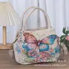 Bolso tote de estilo étnico nuevo, bolso casual de tela versátil, para hombro, mano y cruzado, bolso de dama multiusos