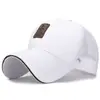 Boné de Baseball Leve para Verão Viagem ao Ar Livre Casual Simples Versátil Chapéu Bico de Pato Chapéu com Painel de Malha Respirável para Homens