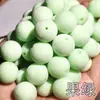 Cuentas de Flocking de Color Macarrón con Agujero Recto Hechas a Mano Accesorios para Ropa Antigua de Otoño e Invierno Felpa 10 Piezas/Paquete Material Libre