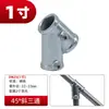 Conector de Tubo Redondo de 6 Pontos 25 Rodadas 32 Tubo de Ferro Galvanizado Junta de Encaixe Bidirecional Três Vias Peça de Fixação para Estante de Aço Sem Solda