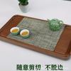[Venta al por mayor de fábrica] Bandeja de té, posavasos, juego de té de kung fu, accesorios para posos de té, tapete de mesa occidental, antisopa, PVC