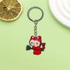 Llavero creativo de la serie Hello Kitty de AliExpress. Pequeño regalo. Llavero de coche de moda.