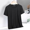 2025 Verano Nuevo Camiseta de Manga Corta de Seda Helada para Exterior para Hombre Ropa de Secado Rápido Ropa Deportiva de Fitness para Mujer Estilo Pareja Talla Grande Camiseta