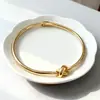 Collar de Nudo Abierto Transfronterizo Nuevo Europeo y Americano Moda Personalidad Versátil Exagerado Primavera para Mujer Gargantilla Envuelta Nudada para Mujer