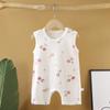 Ropa de Escalada para Bebés de Hombre y Mujer Verano Estilo Coreano Chaleco sin Mangas Camiseta Jayshirt Bebé Dibujos Animados Ins Algodón Ropa de Escalada Moda Ropa Hakka