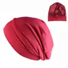 Nueva gorra de quimioterapia de placa ligera transfronteriza forro de satén color sólido punta cerrada gorra de dormir universal para mujer y hombre multicolor en stock suministro
