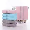 14 80g toalha de mão absorvente espessa masculina e feminina adulta lavar toalha infantil atacado listrada lisa
