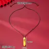 Nuevo Colgante de Arena Dorada Antigua, Collar de Buda Flor de Loto Giratoria Auspiciosa Estilo Étnico Retro, Joyería de Cobre con Diseño de Nicho