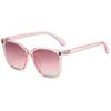 Óculos de Sol para Mulheres, Anti-UV, Óculos de Sol de Estilo Coreano para Mulheres com Rostos Grandes, Lentes Degradê, High-End, Rostos Redondos, Emagrecimento, Antirreflexo