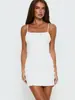 Vestido Transfronterizo Personalizado con Tirante al Hombro para Mujer, Primavera y Otoño, Transpirable, Bodycon, Sexy, Color Sólido, Espalda Descubierta, Fruncido, Estilo Europeo y Americano