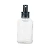Serie de Botellas Transparente Spot con Hombro Inclinado 15G-100G15Ml-200Ml Botella de Crema con Hombro Inclinado Botella de Vidrio para Aceite Esencial