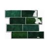 Azulejos de Metrô de Cristal Adesivos de Parede 3D de Poliuretano Loja de Desconto Estilo Autoadesivo Decoração de Parede Adesivo de Reforma Fundo de Cozinha