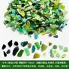 250g Mosaico de Vidrio Mica con Bordes Fragmentos Irregulares Recortes para Pintura de Mosaico Transparente Estilo Tiffany