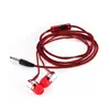 Comercio Exterior Nuevo Cableado Cable de Auriculares con Control por Cable y Micrófono Tapones para los Oídos Auriculares con Subwoofer Potente Auriculares Intraurales Cable Trenzado Auriculares con Cable