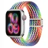 Adequado para Applewatchs12/11 Pulseira Apple Watch com Fivela Magnética Nylon Elástico Tecido Pulseira de Relógio Iwatch10