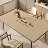 Nuevo Estilo Mantel Impermeable y a Prueba de Aceite, Protector de Mesa de Cuero Lavable, Mantel para Mesa de Café y Escritorio, Mantel Resistente a Manchas y al Desgaste, Mantel
