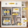 Armario para uso doméstico en el dormitorio, puertas correderas de madera maciza, nuevo modelo popular 2026, almacenamiento para apartamentos de alquiler, armario grande fácil de montar