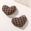 Tela con Patrón de Chica Suave Estilo Japonés Tela de Algodón Relleno de Corazón Accesorio para el Cabello DIY Pasador Accesorios para Ropa de Uniforme JK