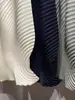 Vestido sin mangas para mujer, corte holgado, adelgazante y versátil, con diseño plisado hecho a mano, estilo nicho de alta gama, vestido inspirado en Issey Miyake