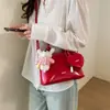 Bolso de Bolos Coreano de Nicho en Forma de Corazón para Mujer Modelo Nuevo 2026 Bolso Cruzado Tote Simple Versátil con Aspecto de Alta Gama Bolso de Mano