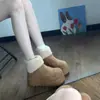 Botas de Nieve 2025 con Plataforma que Aumenta la Altura, Zapatos de Algodón, Botas Martin Estilo Coreano, Zapatos Birkenstock, Estilo Nuevo, Pequeño Aroma, Invierno, Suela Gruesa, Elegantes