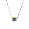 Moda Colar de Açúcar Aurora Cristal Austríaco Corrente de Clavícula Mori Acessórios Pingente Japonês e Coreano Curto Simples Feminino