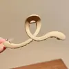 Grampo de Cabelo, Grampo de Cabelo, Grampo de Cabelo Grande, Presilha Crocodilo Fosca, Acessório de Cabelo Simples e Sofisticado, Grampo de Cabelo, Grampo de Cabelo para a Parte de Trás da Cabeça