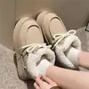 Botas de Invierno para Mujer, Botas de Nieve Forradas de Felpa para Mujer, Zapatos Cálidos de Algodón, Nuevos Zapatos de Pan Impermeables con Suela Gruesa 2025, Botines para Mujer