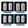 Venta al por mayor de fábrica capacitor de arranque CBB60 carcasa redonda enchufe simple enchufe doble volumen pequeño cuatro enchufes aire acondicionado