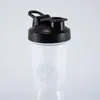 Shaker com Copo para Substituição de Refeição em Pó 400ml Proteína em Pó com Alça e Escala Copo de Plástico Fitness Esportes Garrafa de Água