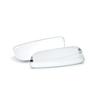 Espejo Retrovisor Auxiliar 3R para Coche Reversa Punto Ciego Espejo Gran Campo de Visión Reflector Curvo Gran Angular Largo Espejo Redondo Pequeño Universal