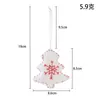 Nuevas Decoraciones Navideñas Creativas, Accesorios de Fieltro de Lana para Uso en el Hogar en Fiestas, Pequeños Adornos Colgantes, Accesorios de Tela de Dibujos Animados