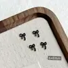 Accesorios para Uñas Falda de Lunares Perla de Moda Lazo Accesorios de Corbata de Moño Negra Clásica de Gama Alta