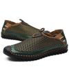 2026 Novo Grande Tamanho Transfronteiriço 9328 Respirável Solado Macio Masculino Casual Outdoor Caminhada Malha Calçado Slip-On