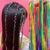 Cuerda de color para trenzas de cabello, cuerda para trenzas sucias, cuerda para trenzas sucias, cinta para niñas pequeñas, accesorios coloridos para el cabello, cintas coloridas, tocados