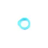 Tijeras de Peluquería Estilo Nuevo, Tijeras para Mascotas, Silicona de Colores, Anillos para Dedos, Múltiples Colores Disponibles