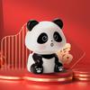 Tide Nacional Fortuna Aceno Solar Panda Decoração de Carro Estilo Chinês Casa Criativa Brinquedo da Moda Presente Enfeites de Panda