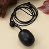 Colar com Pingente de Anel Irregular Vintage Estilo Étnico Moda Corrente Longa para Suéter Design de Nicho Colar