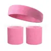 Fabricantes de equipo de protección deportiva conjunto combinado de cinta para el pelo tejida y muñequeras cinta para el pelo para deportes de fitness al aire libre selección de Amazon