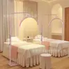Lámpara de Media Luna de Belleza Transfronteriza de 24 pulgadas Protección Ocular Extensión de Pestañas Luz de Luna Lámpara de Tatuaje Lámpara de Pie LED en Forma de U Lámpara de Pestañas