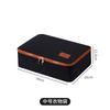 Juego de cinco piezas de almacenamiento de viaje Taslan de bolsa para ropa interior con cordón. Set de almacenamiento de viaje conveniente para maleta. Bolsa impermeable