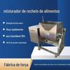 Grande equipamento de mistura automática comercial pães salsicha máquina de mistura de recheio de carne máquina de processamento de alimentos para restaurantes máquina de linha de produção