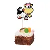 Tarjeta de Decoración para Fiesta de Moda Exclusiva Transfronteriza Banquete de Cumpleaños Tarjeta del Mundo Animal con Ojos Tridimensionales que se Mueven Venta al por Mayor